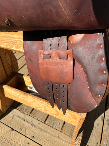 17” Hermes Brasilia Jump saddle