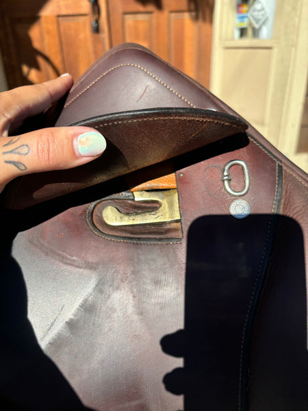 17” Hermes Brasilia Jump saddle