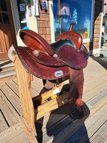16" Dakota Saddlery Pleasure Flex Western Saddle