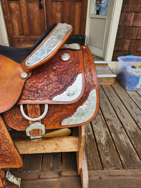 15.5" Tex Tan Imperial Equitation Saddle