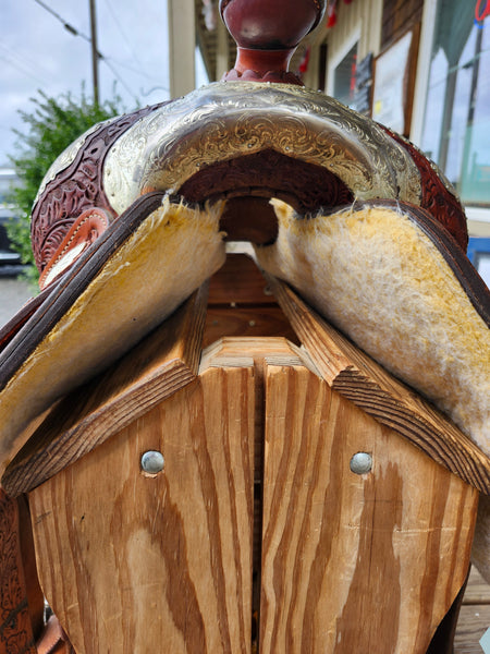 15.5" Tex Tan Imperial Equitation Saddle