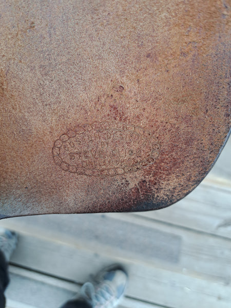 15.5" Steve Flick Roughout Work Saddle