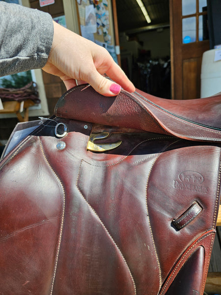 18" Devoucoux Chiberta O Monoflap Jump Saddle