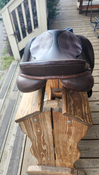 17.5" Bates Caprilli Close Contact Jump Saddle