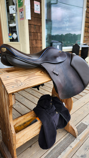 ON TRIAL 17" Black Country Solare Jumping Saddle