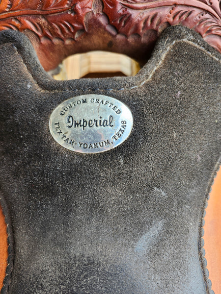 15.5" Tex Tan Imperial Equitation Saddle