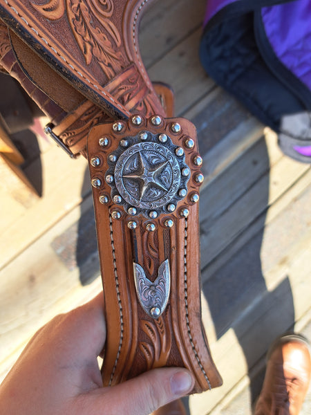 16" Silver Mesa Western Equitation Saddle