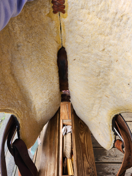 15.5" Tex Tan Imperial Equitation Saddle