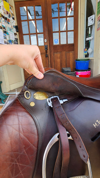 17" M. Toulouse Close Contact Jump Saddle