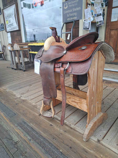 16" Simco Roping Saddle