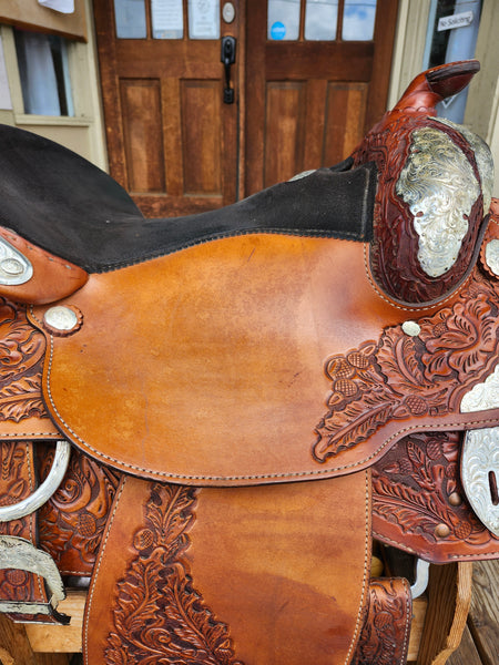 15.5" Tex Tan Imperial Equitation Saddle