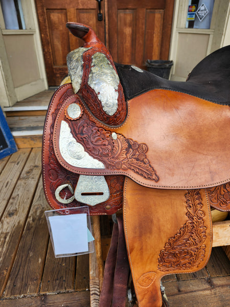 15.5" Tex Tan Imperial Equitation Saddle