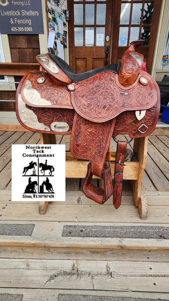 14.5" Showman Western Equitation Show Saddle