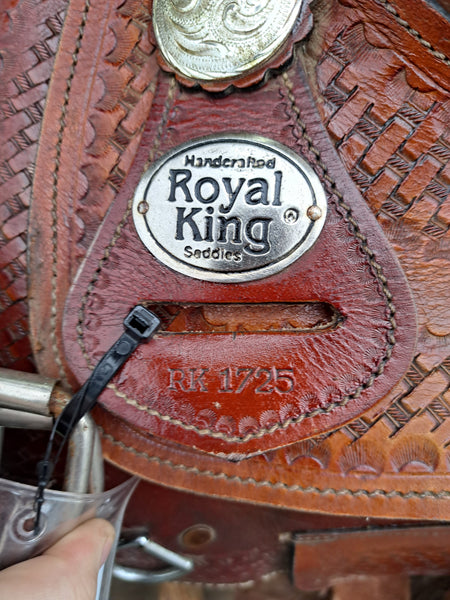 15" Royal King RB Auto Adjust Flex Tree Trail Saddle