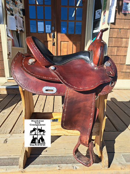16" Dakota Saddlery Pleasure Flex Western Saddle