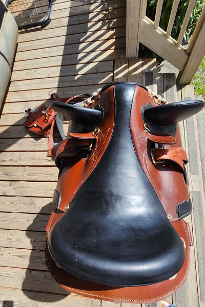 15" Down Under Australian Saddle