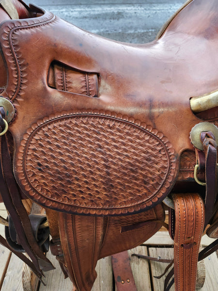 16" Ellensburg Saddle Co. Trail / Mule Saddle