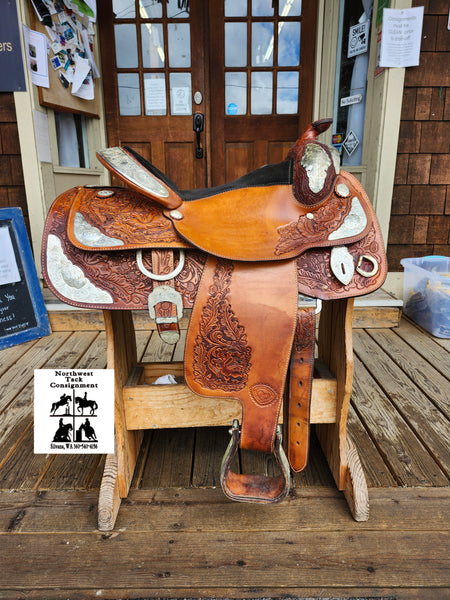 15.5" Tex Tan Imperial Equitation Saddle