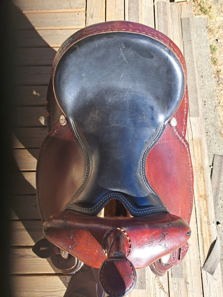 16" Dakota Saddlery Pleasure Flex Western Saddle