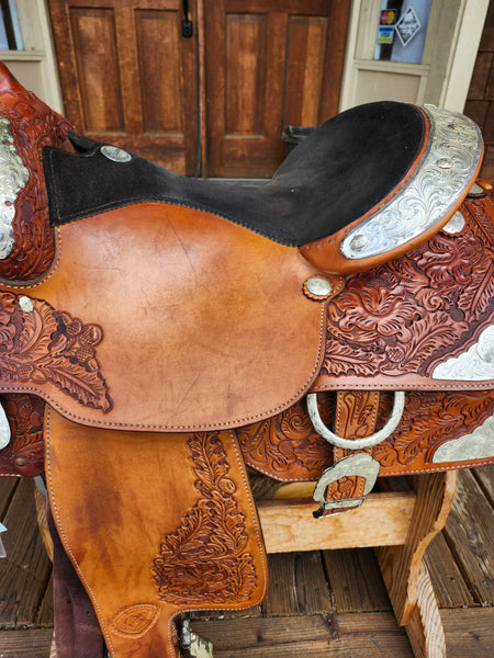 15.5" Tex Tan Imperial Equitation Saddle