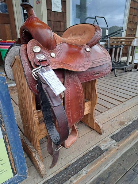 15" Royal King RB Auto Adjust Flex Tree Trail Saddle