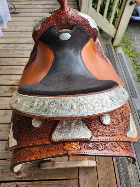 15.5" Tex Tan Imperial Equitation Saddle