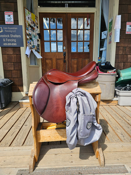 16.5" Bates Caprilli Close Contact Jump Saddle