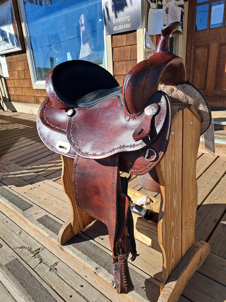 16" Dakota Saddlery Pleasure Flex Western Saddle
