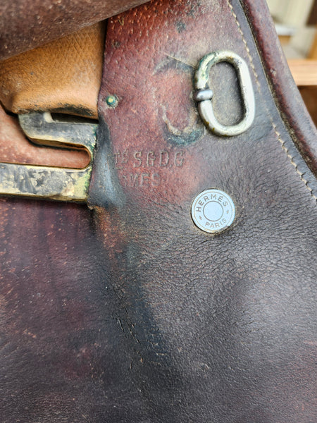 16" Hermes Close Contact Jump Saddle