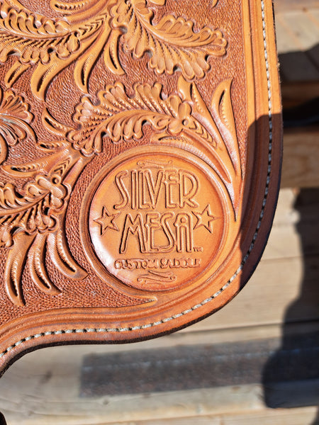 16" Silver Mesa Western Equitation Saddle