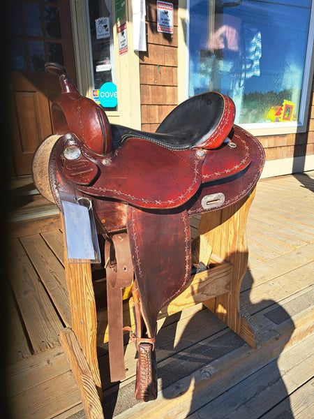 16" Dakota Saddlery Pleasure Flex Western Saddle