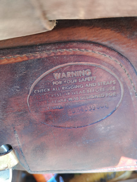 16" Circle Y Cutting Saddle