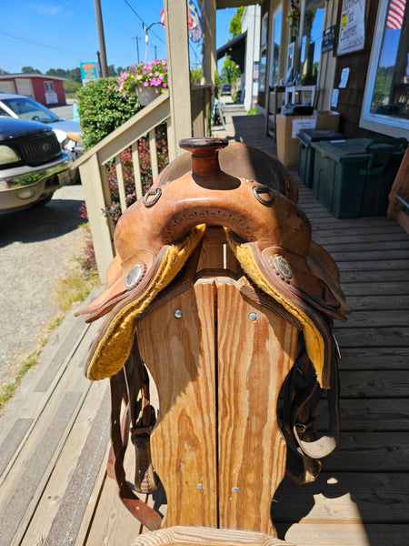 16" Billy Royal Roughout Work Saddle