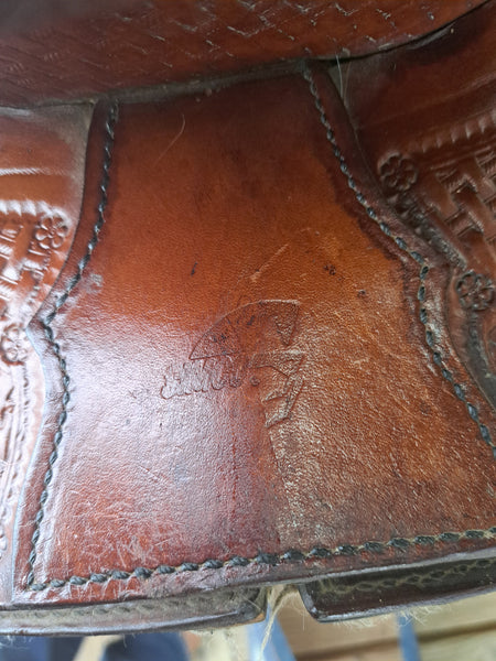 16" Simco Roping Saddle