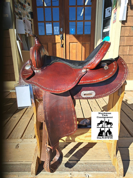 16" Dakota Saddlery Pleasure Flex Western Saddle