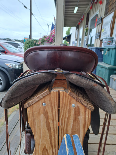 16.5" Tucker Cheyenne Frontier Western Trail Saddle