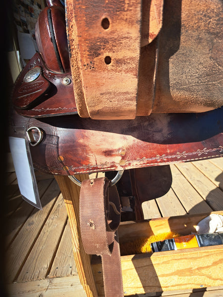 16" Dakota Saddlery Pleasure Flex Western Saddle