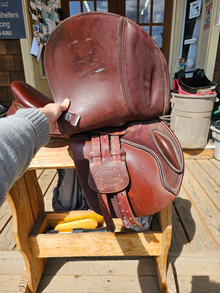 16.5" Bates Caprilli Close Contact Jump Saddle