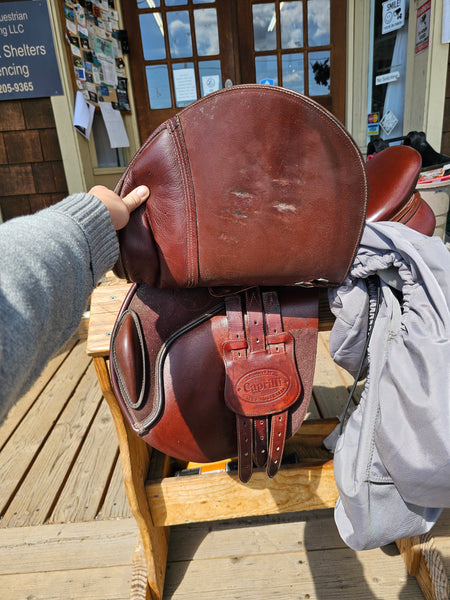 16.5" Bates Caprilli Close Contact Jump Saddle