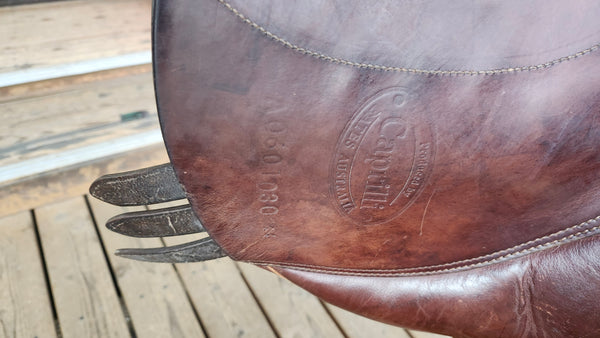 17.5" Bates Caprilli Close Contact Jump Saddle