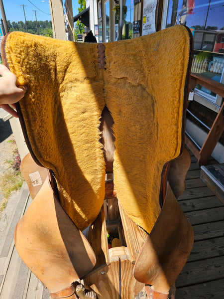16" Billy Royal Roughout Work Saddle