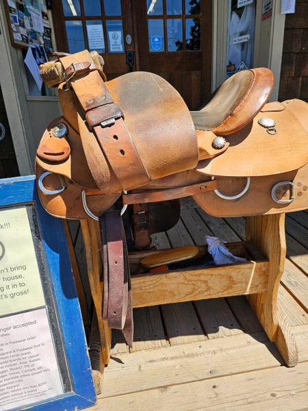 16" Billy Royal Roughout Work Saddle