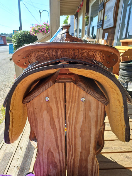16" Silver Mesa Western Equitation Saddle