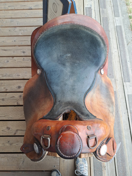 15.5" Steve Flick Roughout Work Saddle