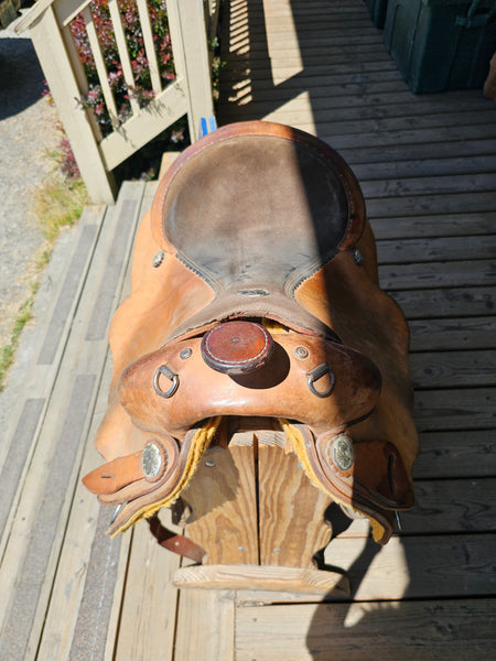 16" Billy Royal Roughout Work Saddle