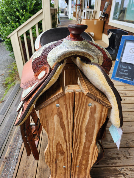 15.5" Tex Tan Imperial Equitation Saddle