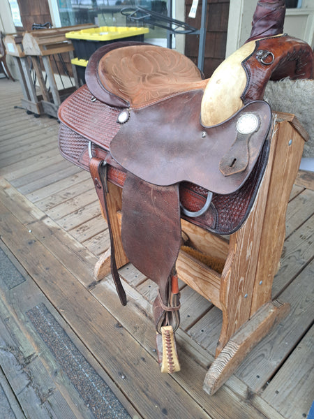 16" Simco Roping Saddle