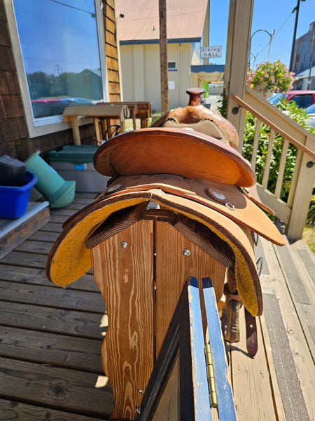 16" Billy Royal Roughout Work Saddle
