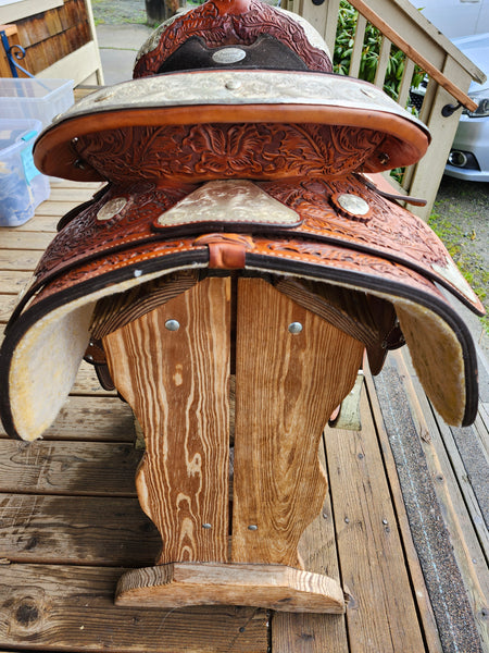 15.5" Tex Tan Imperial Equitation Saddle
