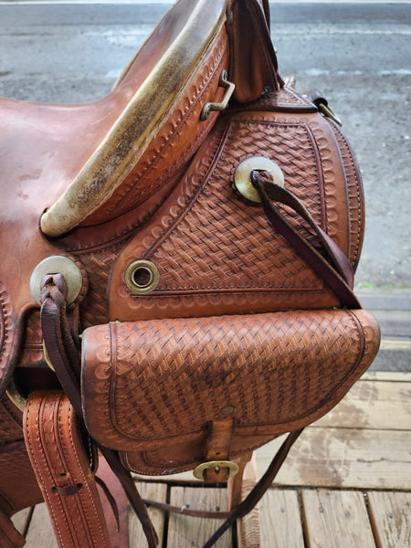 16" Ellensburg Saddle Co. Trail / Mule Saddle